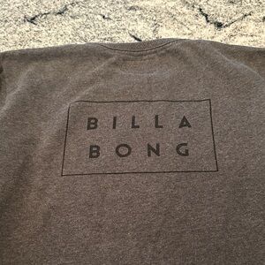 Billabong Men's Charcoal Crewneck Sweater